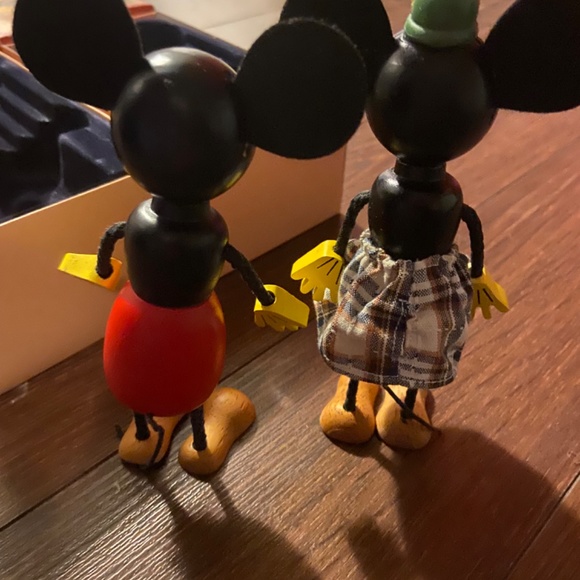 Mickey and Minnie Fun -E- wooden dolls - Picture 4 of 4